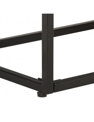 Mobile Porta TV 180x30x50cm in Legno di Mango Grezzo