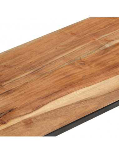 Mobile Porta TV 180x30x50 cm in Legno Massello di Acacia