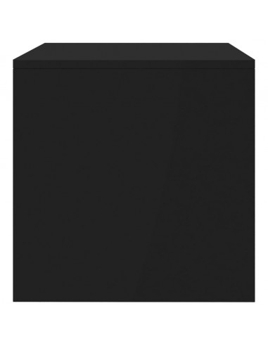 Mobile Porta TV Nero 100x40x40 cm in Legno Multistrato