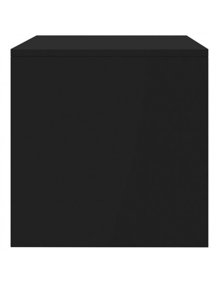 Mobile Porta TV Nero 100x40x40 cm in Legno Multistrato