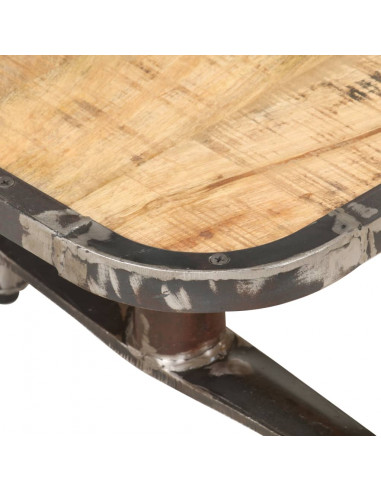 Mobile Porta TV 160x30x40 cm in Legno Massello di Mango