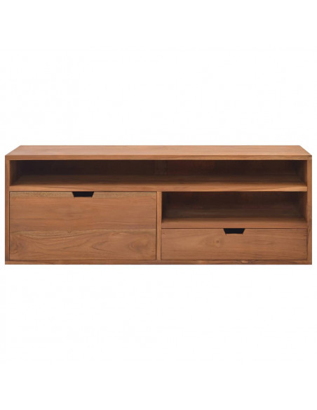Mobile Porta TV 110x30x40 cm in Legno Massello di Mango