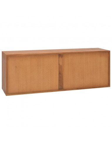 Mobile Porta TV 110x30x40 cm in Legno Massello di Mango