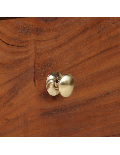 Mobile Porta TV in Legno Massello di Recupero 140x30x40 cm 2