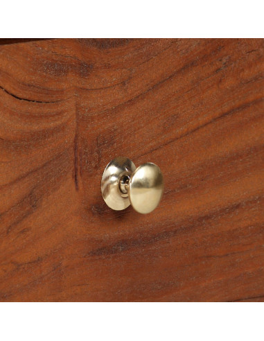 Mobile Porta TV in Legno Massello di Recupero 140x30x40 cm