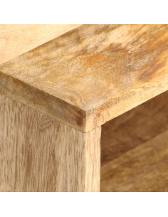 Mobile Porta TV 90x30x50 cm in Legno Massello di Mango 2