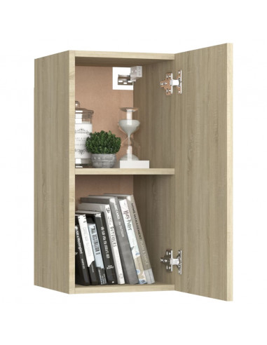 Mobile TV Rovere Sonoma 30,5x30x60 cm in Legno Multistrato