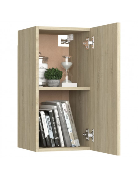 Mobile TV Rovere Sonoma 30,5x30x60 cm in Legno Multistrato
