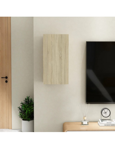 Mobile TV Rovere Sonoma 30,5x30x60 cm in Legno Multistrato