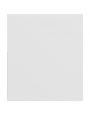 Mobile Porta TV con Luci LED Bianco 90x35x40 cm