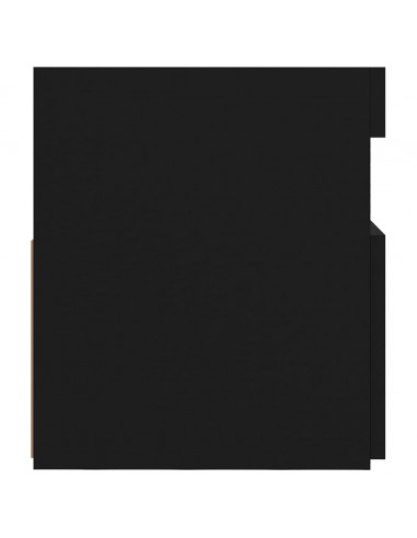 Mobile Porta TV con Luci LED Nero 120x35x40 cm