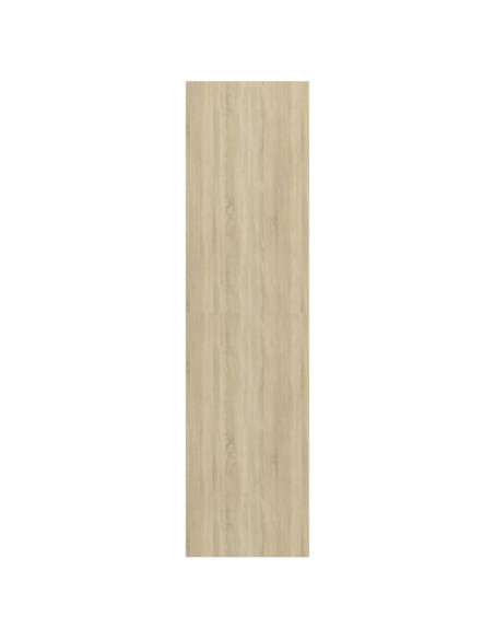 Mobile TV Parete Rovere Sonoma 37x37x142,5cm Legno Multistrato