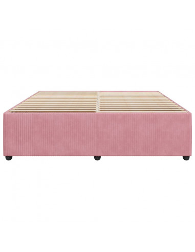 Giroletto Rosa 200x200 cm in Velluto