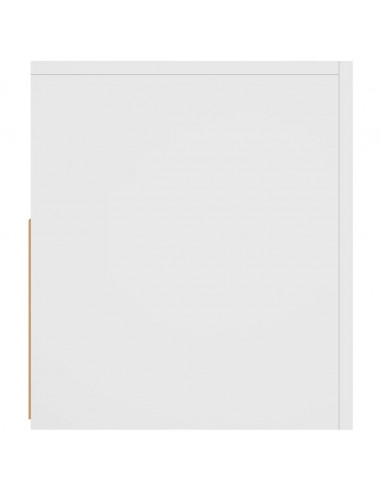 Mobile Porta TV con Luci LED Bianco 120x35x40 cm