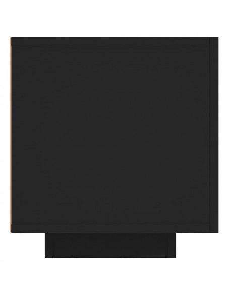 Mobile Porta TV con Luci LED Nero 160x35x40 cm