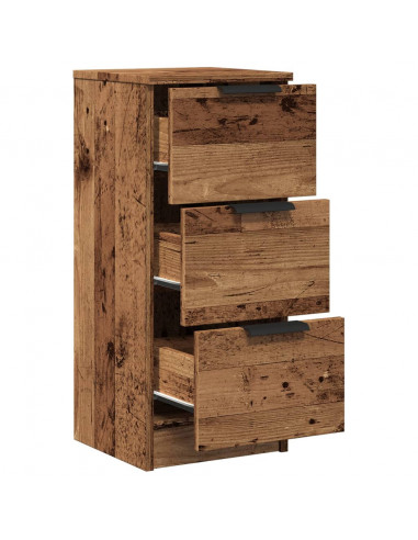 Credenza Legno Antico 30x30x70 cm in Legno Multistrato