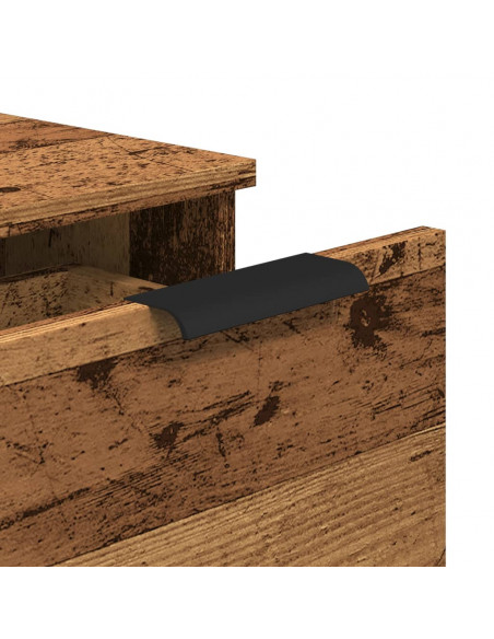 Credenza Legno Antico 30x30x70 cm in Legno Multistrato