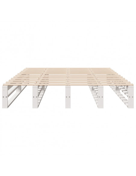 Giroletto Bianco 140x190 cm in Legno Massello di Pino