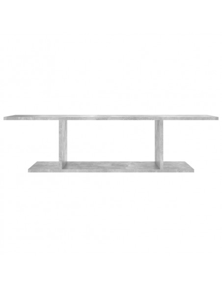 Mobile Porta TV a Parete Grigio Cemento 103x30x26,5 cm