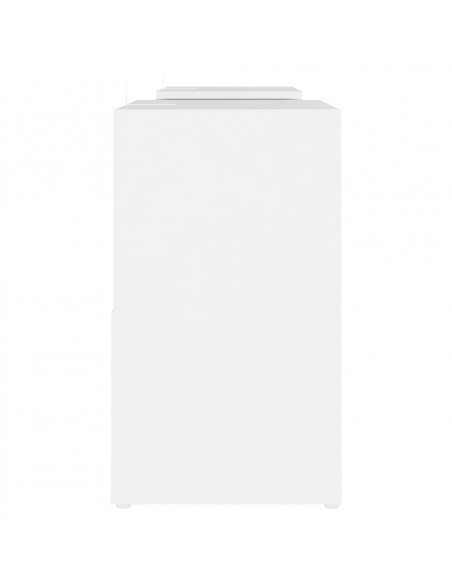 Mobile TV Bianco 104x30x52 cm inLegno Multistrato