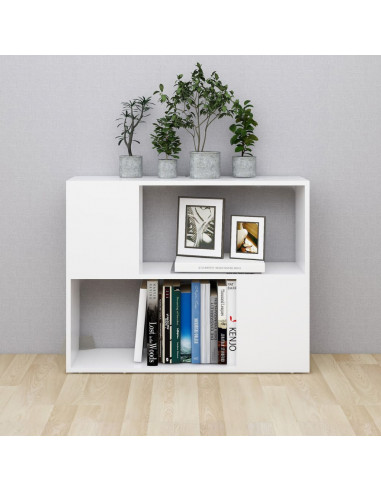 Mobile TV Bianco 80x24x63 cm in Truciolato