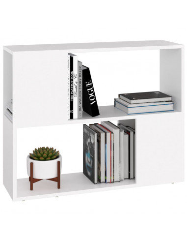 Mobile TV Bianco 80x24x63 cm in Truciolato