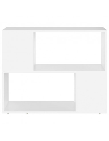 Mobile TV Bianco 80x24x63 cm in Truciolato