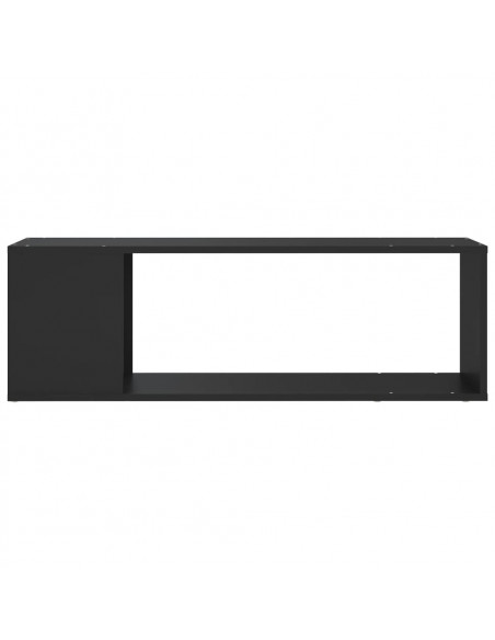 Mobile TV Nero 100x24x32 cm in Truciolato
