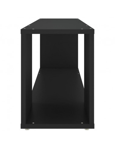 Mobile TV Nero 100x24x32 cm in Truciolato
