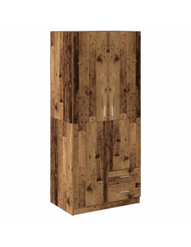 Armadio Legno Antico 80x52x180 cm in Truciolato