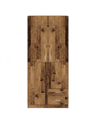 Armadio Legno Antico 80x52x180 cm in Truciolato