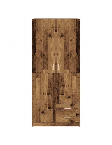 Armadio Legno Antico 80x52x180 cm in Truciolato