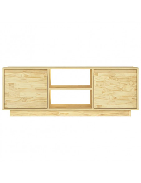 Mobile Porta TV 110x30x40 cm in Legno Massello di Pino