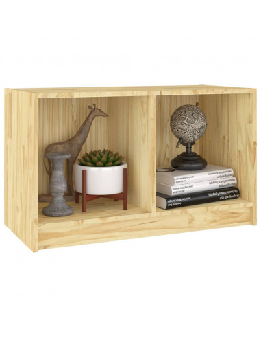 Mobile Porta TV 70x33x42 cm in Legno Massello di Pino