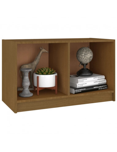 Mobile Porta TV Marrone Miele 70x33x42 cm in Legno di Pino