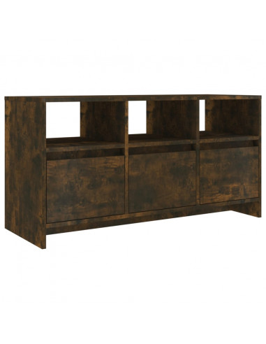 Mobile Porta TV Rovere Fumo 102x37,5x52,5 cm in Truciolato