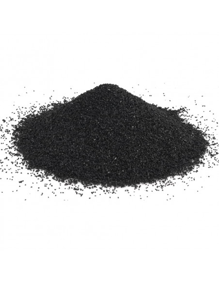 Sabbia per Acquari 25 kg Nera 0,2-2 mm