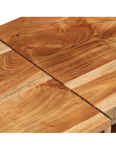 Mobile Porta TV 145x35x35 cm in Legno Massello di Acacia