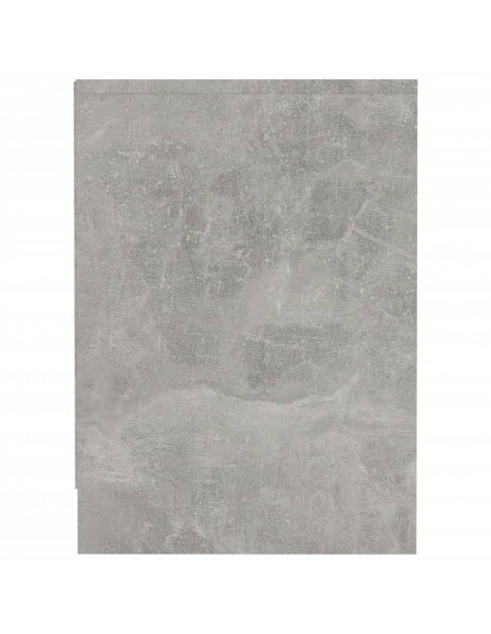 Mobile Porta TV Grigio Cemento 102x37,5x52,5 cm in Truciolato