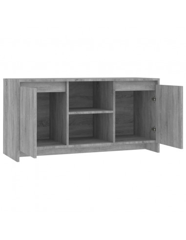 Mobile Porta TV Grigio Sonoma 102x37,5x52,5 cm in Truciolato