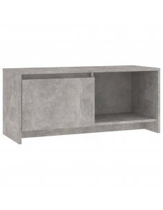 Mobile TV Grigio Cemento 90x35x40 cm in Truciolato 2