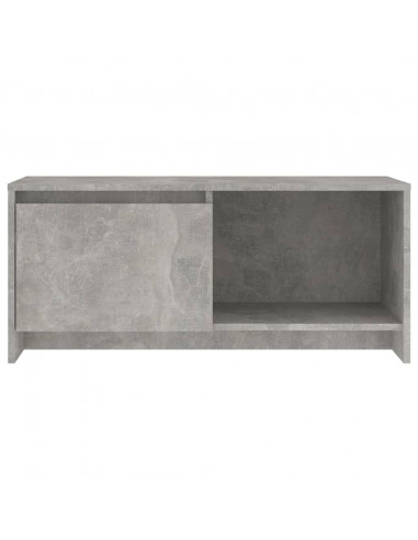 Mobile TV Grigio Cemento 90x35x40 cm in Truciolato