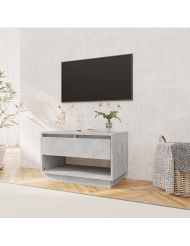 Mobile TV Grigio Cemento 70x41x44 cm in Truciolato