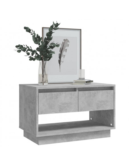 Mobile TV Grigio Cemento 70x41x44 cm in Truciolato