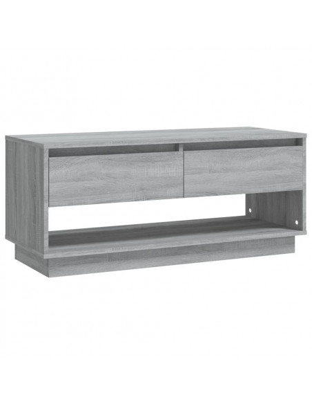 Mobile TV Grigio Sonoma 102x41x44 cm in Truciolato