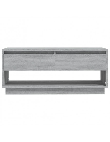 Mobile TV Grigio Sonoma 102x41x44 cm in Truciolato