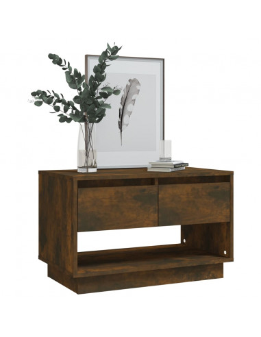 Mobile TV Rovere Fumo 70x41x44 cm in Truciolato