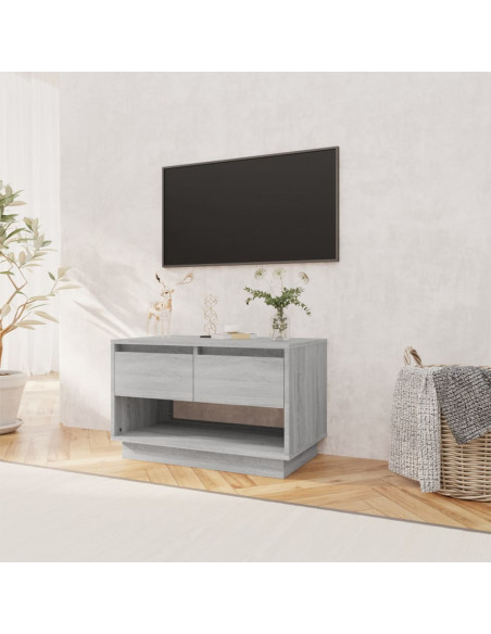 Mobile TV Grigio Sonoma 70x41x44 cm in Truciolato
