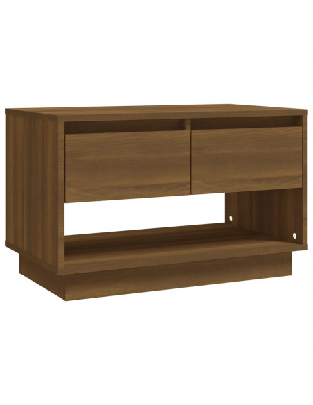 Mobile TV Rovere Marrone 70x41x44 cm in Truciolato