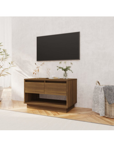 Mobile TV Rovere Marrone 70x41x44 cm in Truciolato